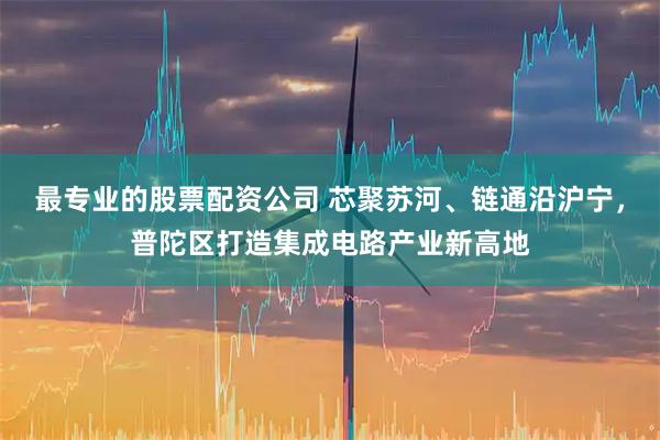 最专业的股票配资公司 芯聚苏河、链通沿沪宁，普陀区打造集成电路产业新高地